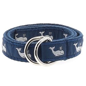 A. Tierney Kid's Whale D-Ring Belt (L)